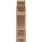 Ekena Millwork 6-in W x 18-in D x 22-in H Balboa Trad Rough Cedar Woodgrain TimberThane Outlooker, Primed Tan OUTUR060X18X22BOA04RCPR - alternate 4